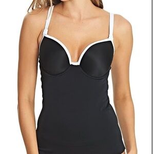 Freya Black and White Underwire Bras with Adjustable Straps